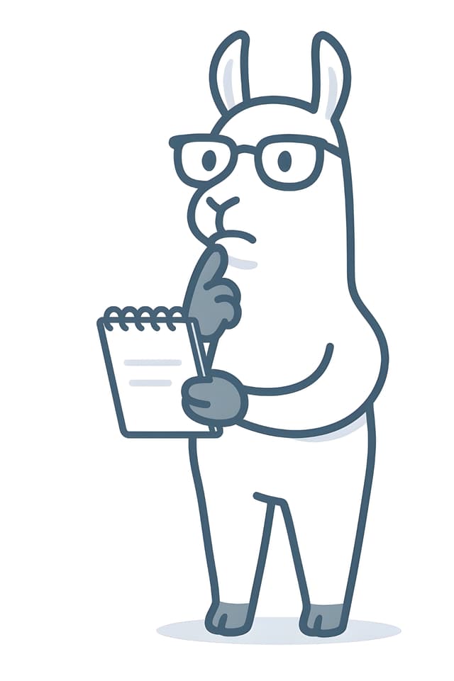 Lecture Llama Construction Figure Thinking